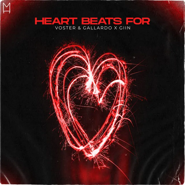Heart Beats For - Extended Mix by Giin, Voster & Gallardo - Happy Hardcore cover art