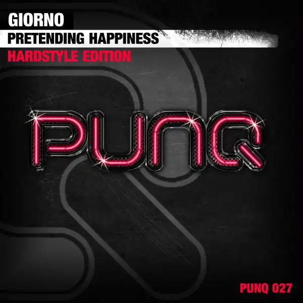 Pretending Happiness - Rilliz Remix by Giorno - Hardstyle cover art