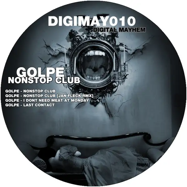 I Dont Need Meat At Monday by Golpe - Hard Techno cover art