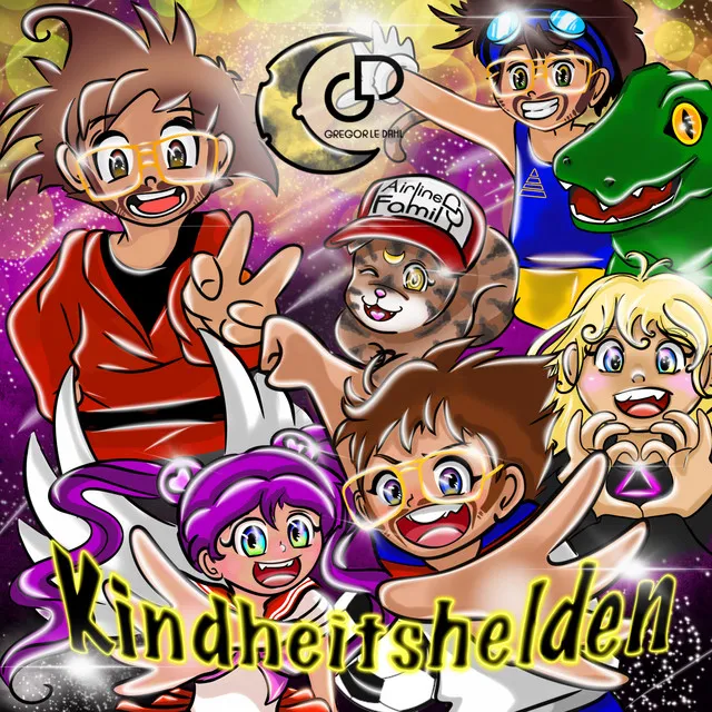 Kindheitshelden by Gregor Le Dahl - Happy Hardcore cover art