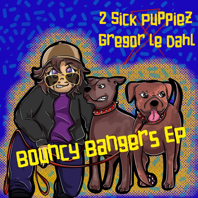 Trouble by Gregor Le Dahl, 2 Sick Puppiez - Happy Hardcore cover art