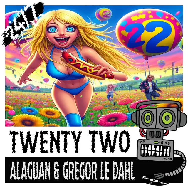 Twenty Two - Radio Mix by Gregor Le Dahl, Alaguan - Happy Hardcore cover art