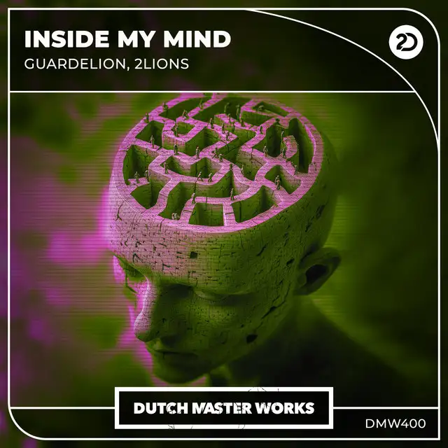 Inside My Mind by Guardelion, 2Lions - Hardstyle cover art