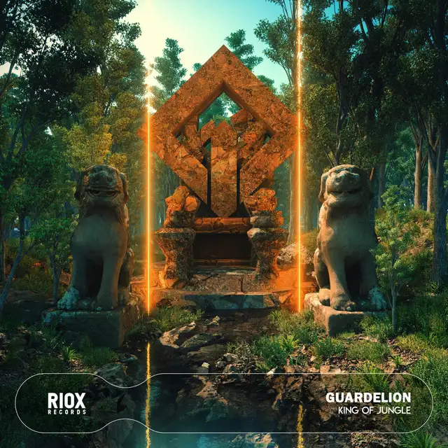 King of the Jungle by Guardelion - Hardstyle cover art