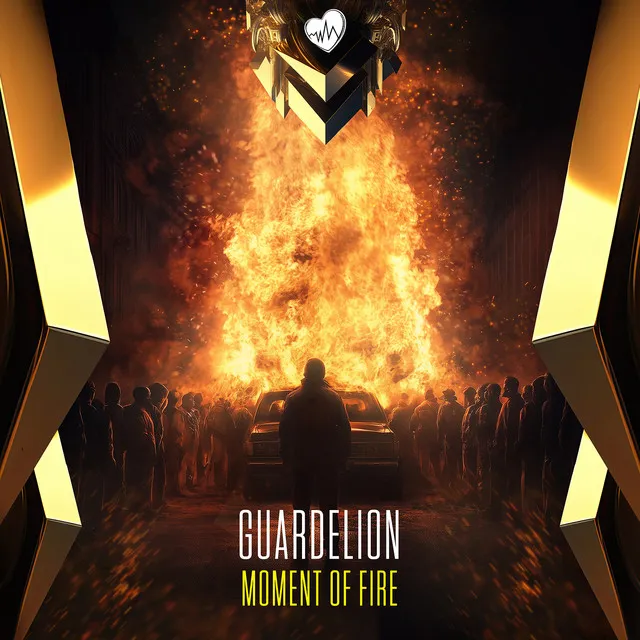 Moment Of Fire by Guardelion - Hardstyle cover art