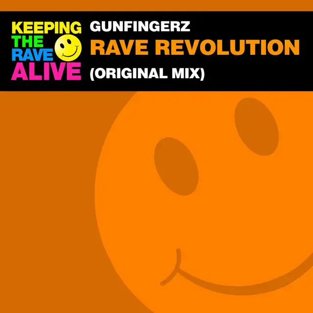 Rave Revolution by Gunfingerz - Hardstyle cover art