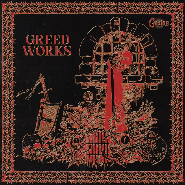 Greed Works by Gusion - Hardstyle cover art