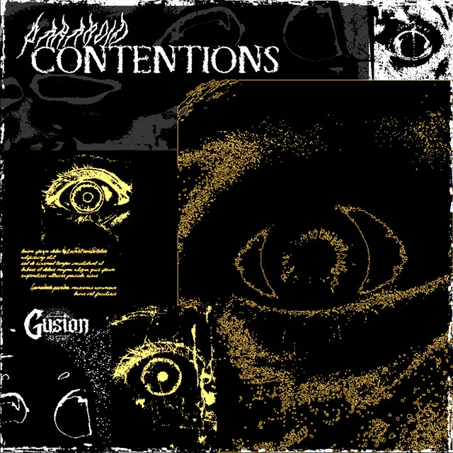 Paranoid Contentions by Gusion - Hardstyle cover art