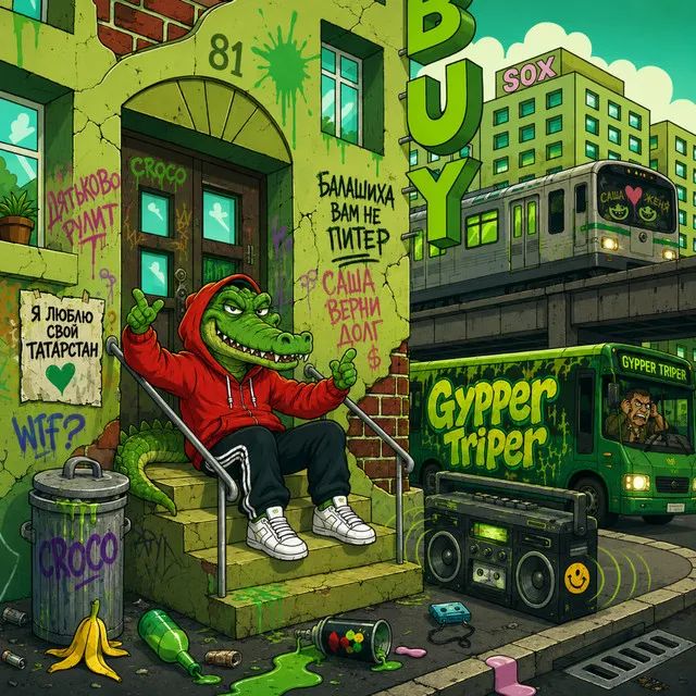 CROCOTEKK by Gypper Triper - Hardstyle cover art