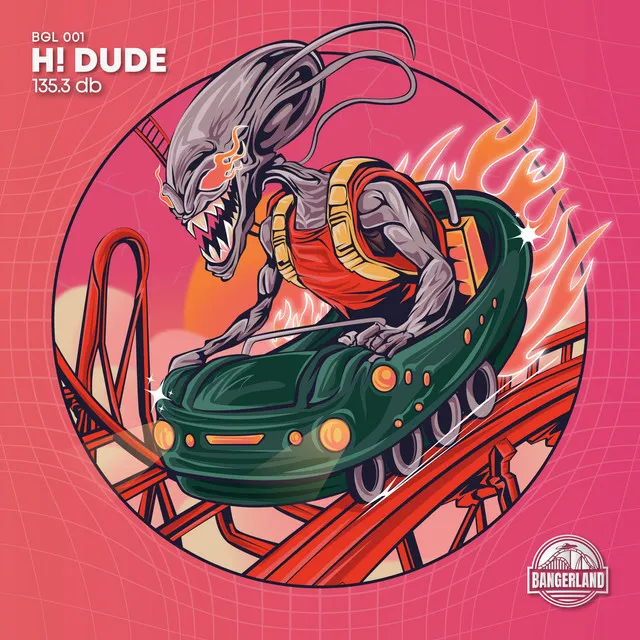 135.3 DB by H! Dude - Hard Techno cover art
