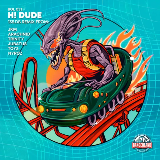135.3 Db - Jubatus Remix by H! Dude, Jubatus - Hard Techno cover art