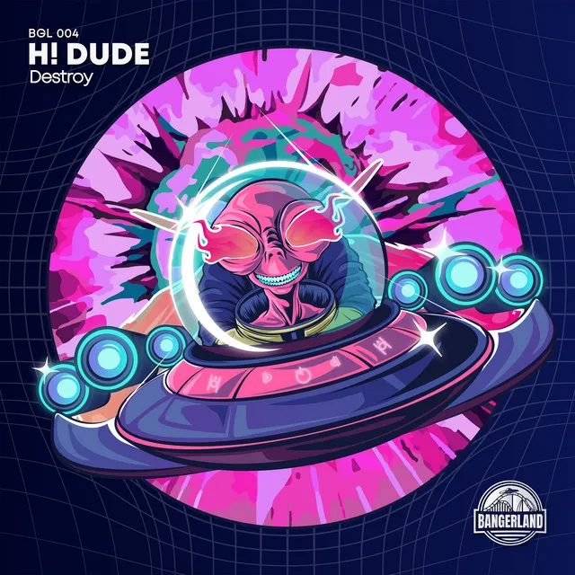 DESTROY by H! Dude - Hard Techno cover art