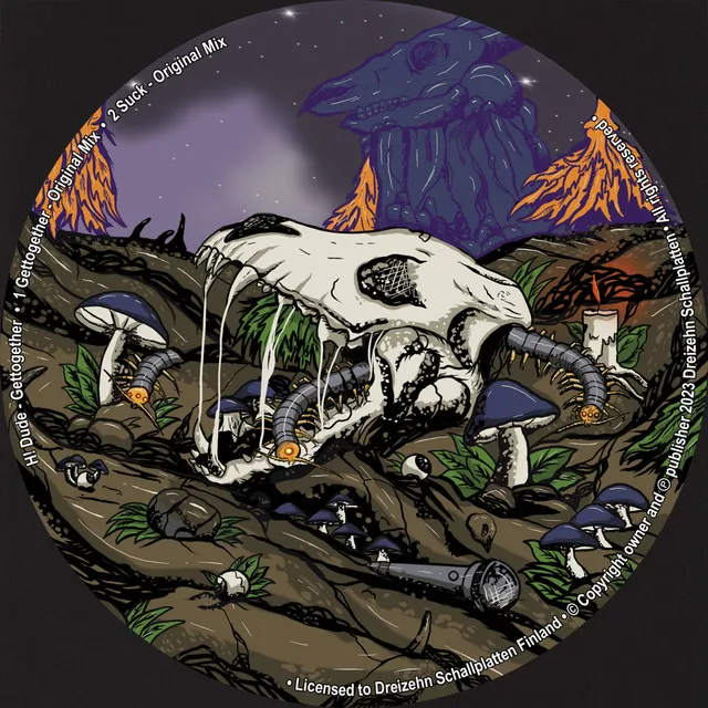Gettogether by H! Dude - Hard Techno cover art