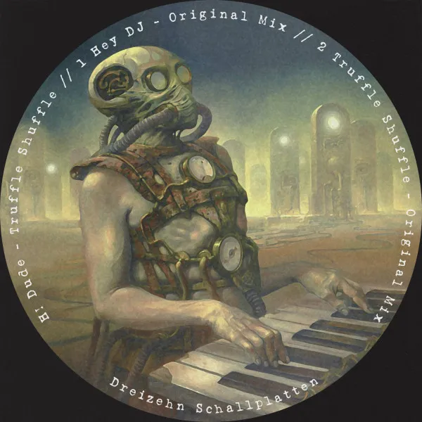 Hey DJ by H! Dude - Hard Techno cover art