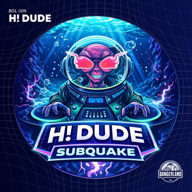 SUBQUAKE by H! Dude - Hard Techno cover art