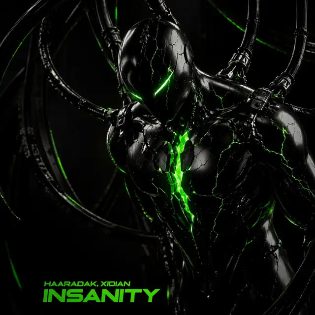 INSANITY by Haaradak, Xidian - Hard Techno cover art
