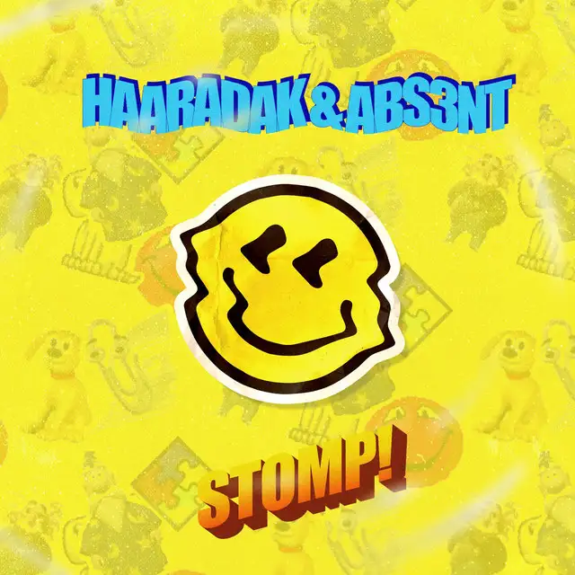 Stomp! by Haaradak, ABS3NT - Hardstyle cover art
