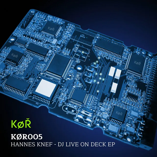 DJ LIVE ON DECK by Hannes Knef, KOR TRAX - Hard Techno cover art