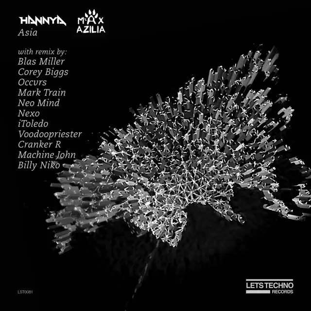 Asia - Voodoopriester Remix by Hannya, Voodoopriester, Max Azilia - Hardstyle cover art