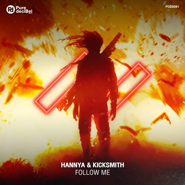 Follow Me by Hannya, Kicksmith - Hardstyle cover art