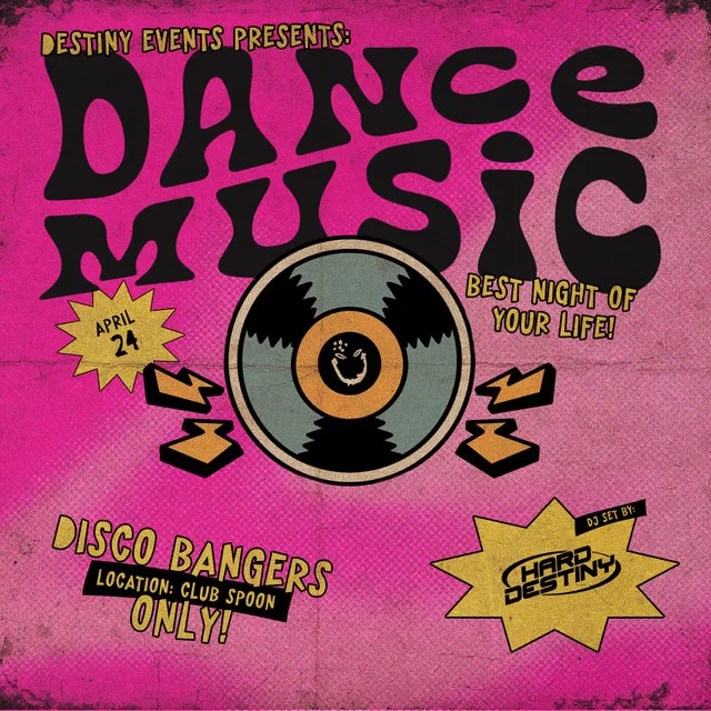Dance Music by Hard Destiny - Hardstyle cover art