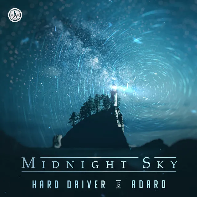 Midnight Sky by Hard Driver, Adaro - Hardstyle cover art