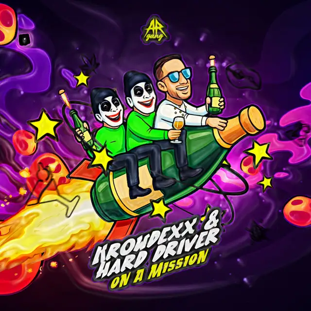 ON A MISSION by Hard Driver, Krowdexx - Hardstyle cover art