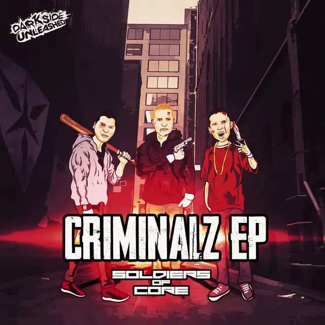 This Is Crime by Hard Effectz, Soldiers Of Core - Uptempo cover art
