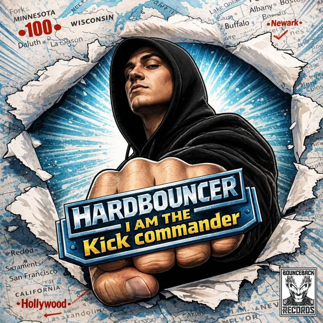 I Am The Kick Commander by Hardbouncer - Uptempo cover art