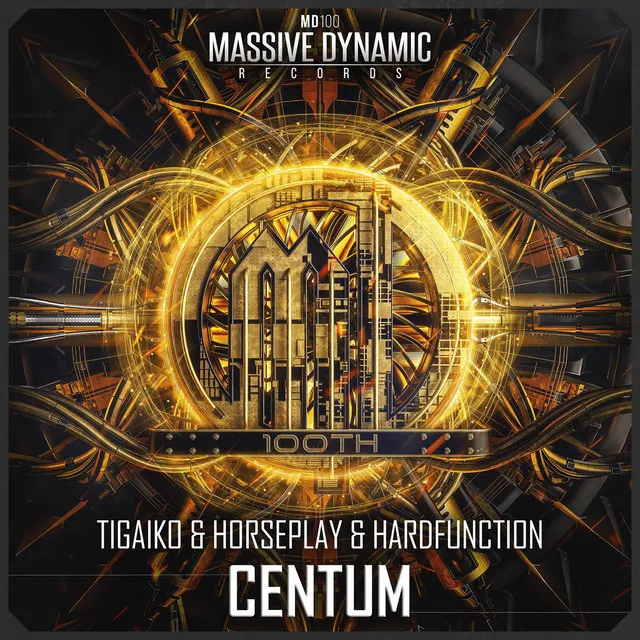 Centum by Hardfunction, Tigaiko, Horseplay - Hardstyle cover art