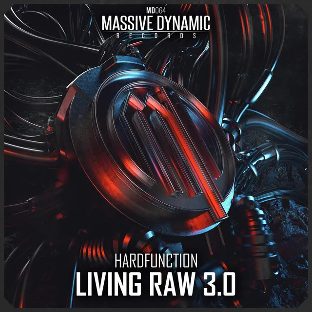 Living Raw 3.0 by Hardfunction - Hardstyle cover art