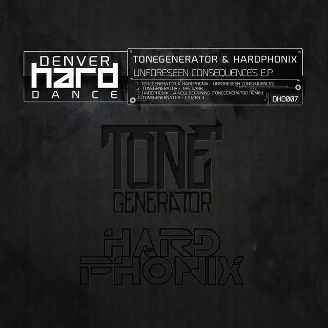 A New Beginning - Tonegenerator Remix by Hardphonix - Hardstyle cover art