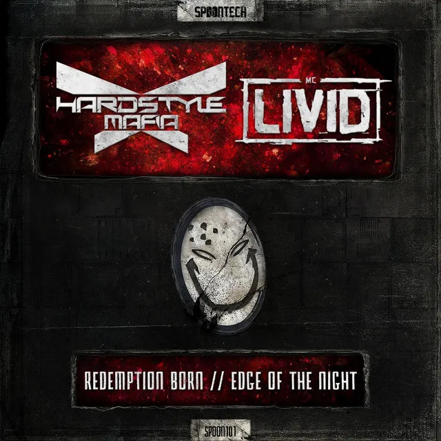 Edge Of The Night by Hardstyle Mafia, MC Livid - Hardstyle cover art