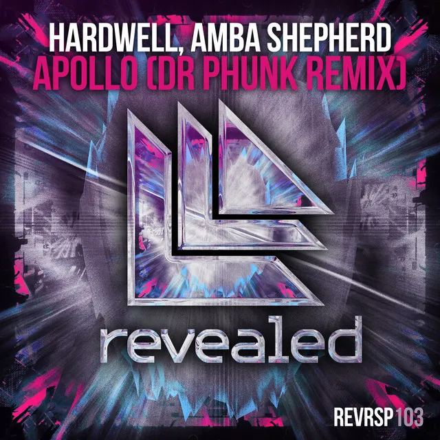 Apollo - Dr Phunk Extended Remix by Hardwell, Dr Phunk, Amba Shepherd - Hardstyle cover art