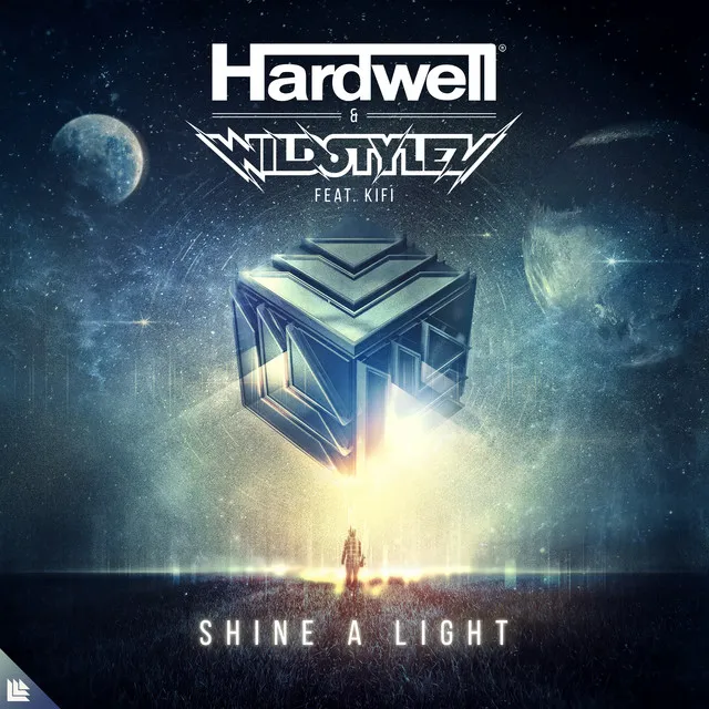 Shine A Light by Hardwell, Wildstylez, KiFi - Hardstyle cover art