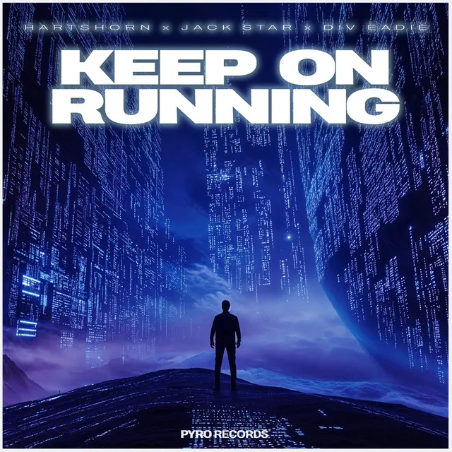 Keep on Running by Hartshorn, Div Eadie, Jack Star - Happy Hardcore cover art