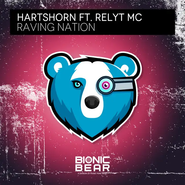 Raving Nation by Hartshorn, Relyt MC - Happy Hardcore cover art