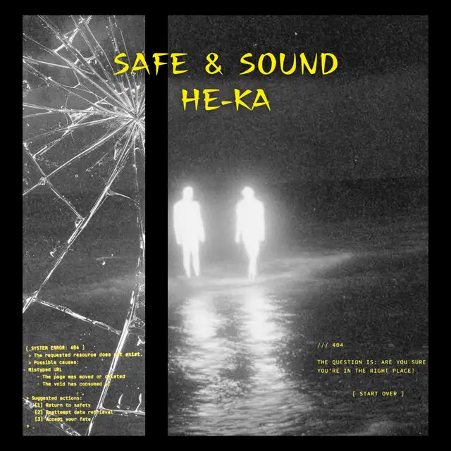 Safe & Sound - Radio Edit by HÈ-KA - Hardstyle cover art