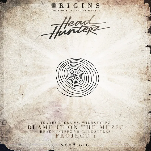 Blame It On The Muzic - Original Mix by Headhunterz, Wildstylez - Hardstyle cover art
