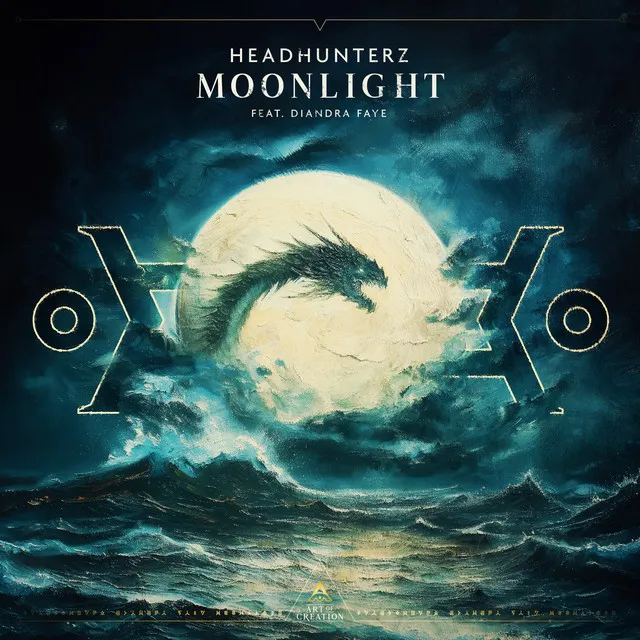Moonlight by Headhunterz, Diandra Faye - Hardstyle cover art