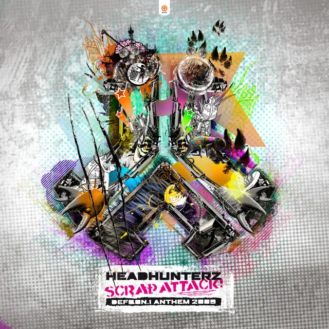Scrap Attack (Defqon.1 Anthem 2009) - Original Mix by Headhunterz - Hardstyle cover art