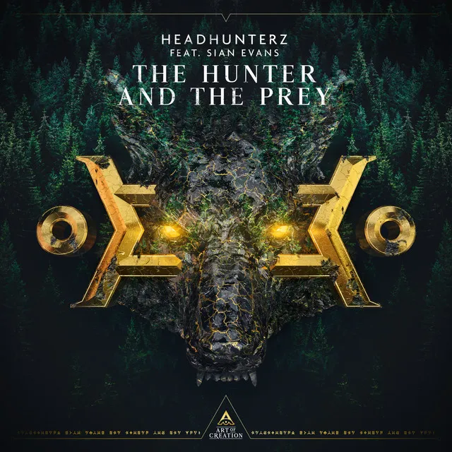 The Hunter And The Prey by Headhunterz, Sian Evans - Hardstyle cover art