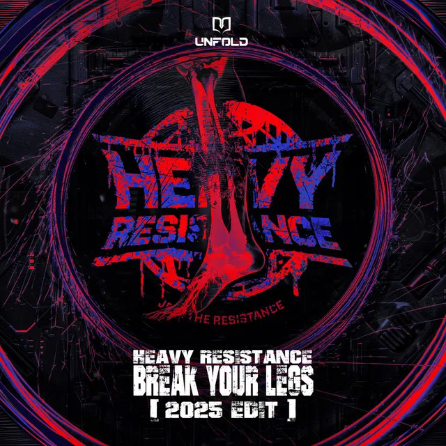 Break Your Legs (2025 Edit) by Heavy Resistance - Hardstyle cover art