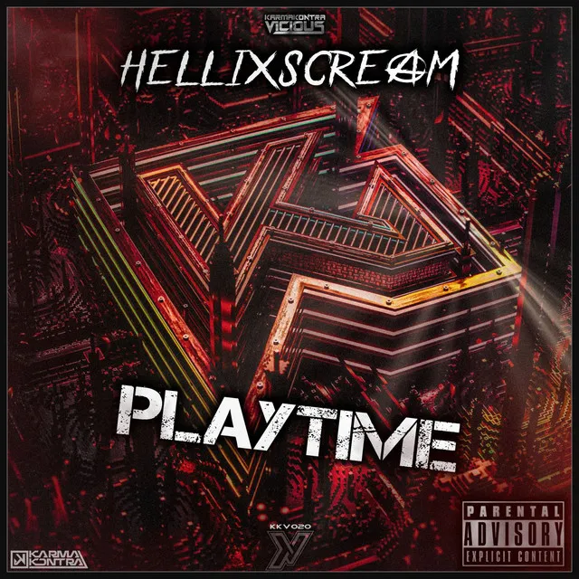 Playtime (New Rules) - Extended by HelliXScream - Hardstyle cover art
