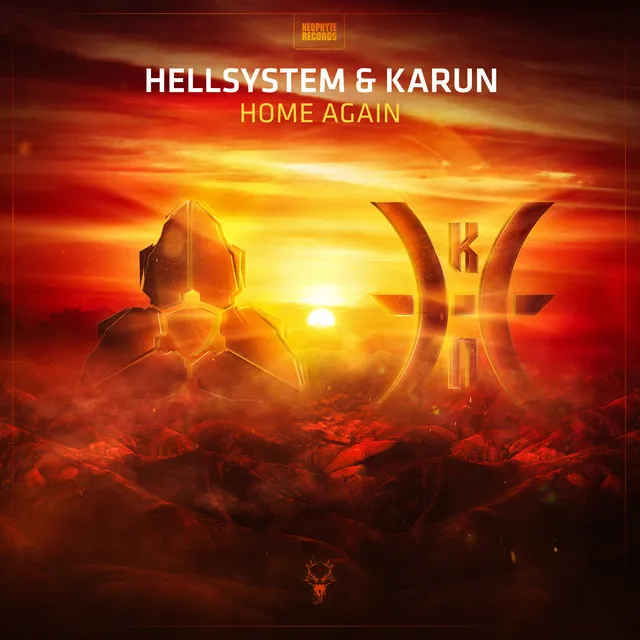 Home Again by Hellsystem, Karun - Hardstyle cover art