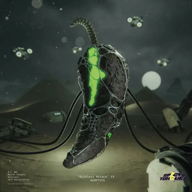 A.I. War by HEMPTOTE - Hard Techno cover art