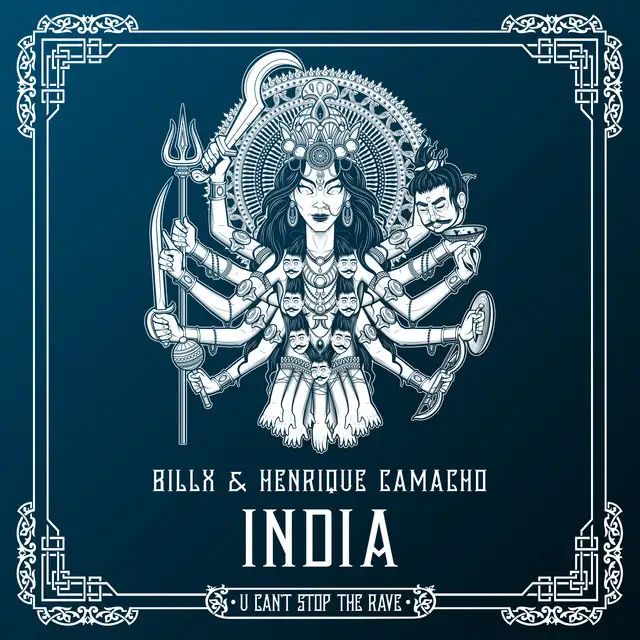 India by Henrique Camacho, Billx - Frenchcore cover art