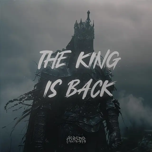 THE KING IS BACK by HERESYS - Hard Techno cover art