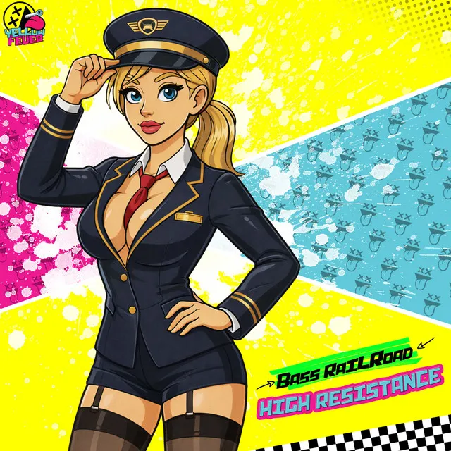 Bass Railroad by High Resistance - Hardstyle cover art