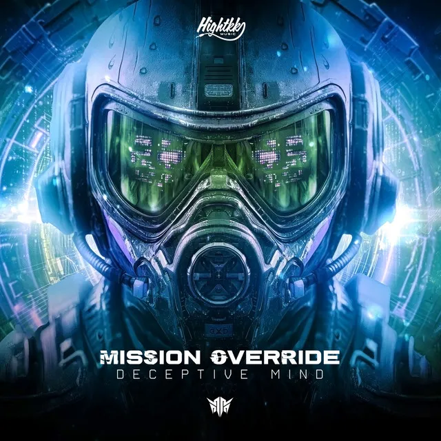 Mission Override by HIGHTKK, Deceptive Mind - Hardstyle cover art